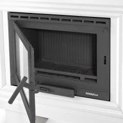 Marmuru dengtas koklinis židinys MIO BIANCO (13 kW)