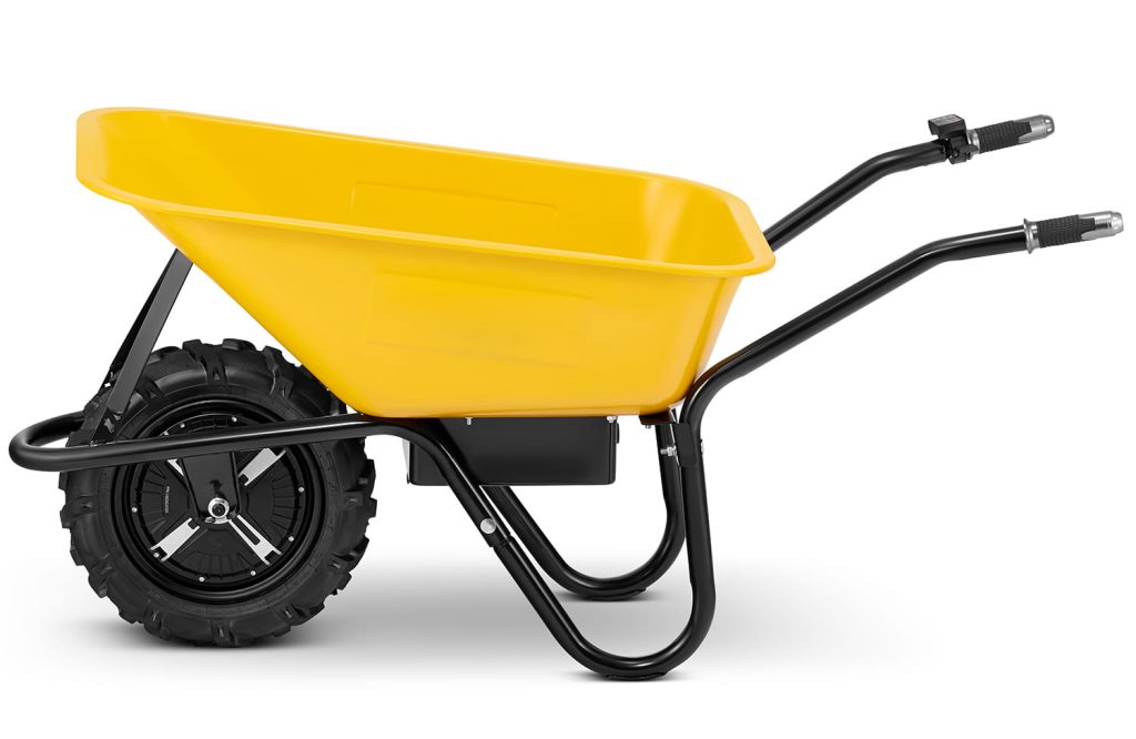Akumuliatorinis karutis BAUMR-AG BPR-700E (100 l, 180 kg, 500 W)