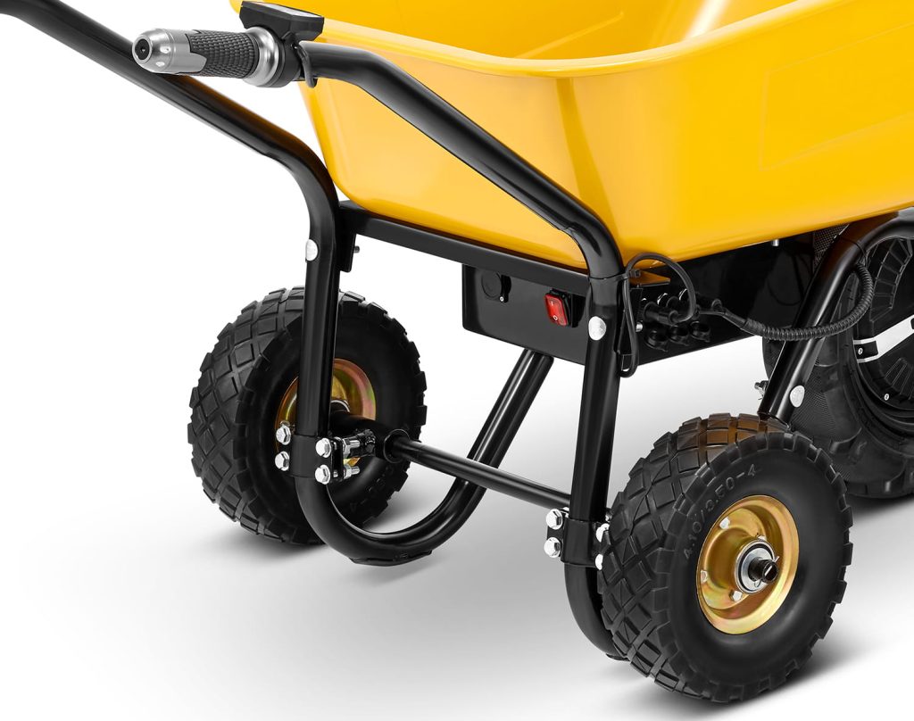 Akumuliatorinis karutis BAUMR-AG BPR-700E (100 l, 180 kg, 500 W)
