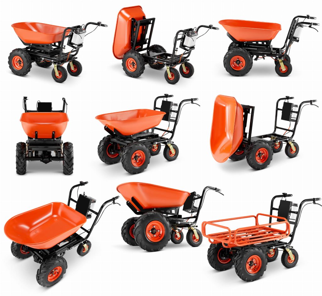 Akumuliatorinis karutis EWD300B-T (120 l, 300 kg)