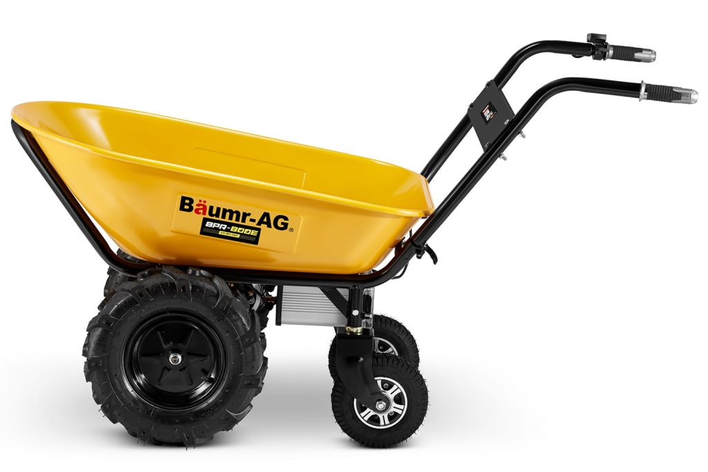 Akumuliatorinis karutis BAUMR-AG BPR-800E (100 l, 260 kg)