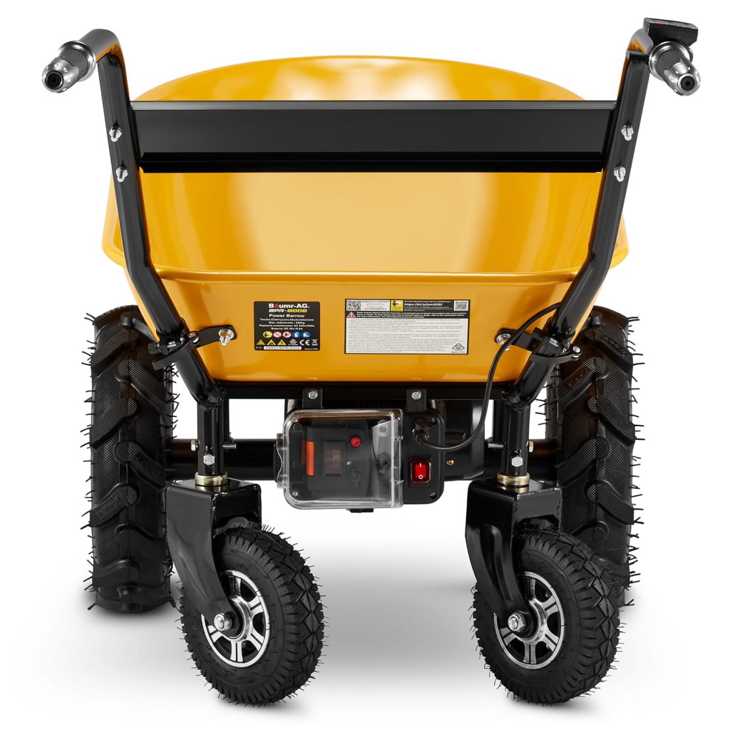 Akumuliatorinis karutis BAUMR-AG BPR-800E (100 l, 260 kg)