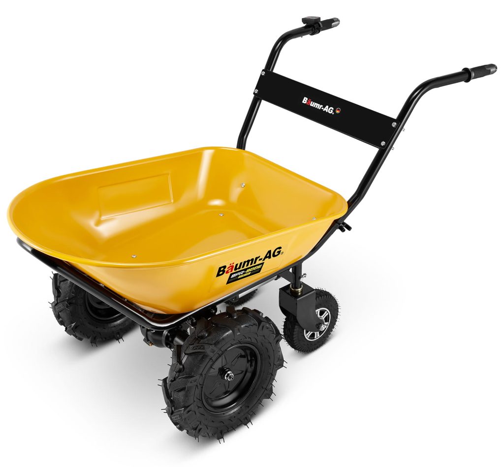 Akumuliatorinis karutis BAUMR-AG BPR-800E (100 l, 260 kg)