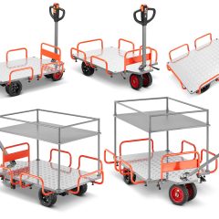 Akumuliatorinis vežimėlis BMR-EP400 (400 kg)