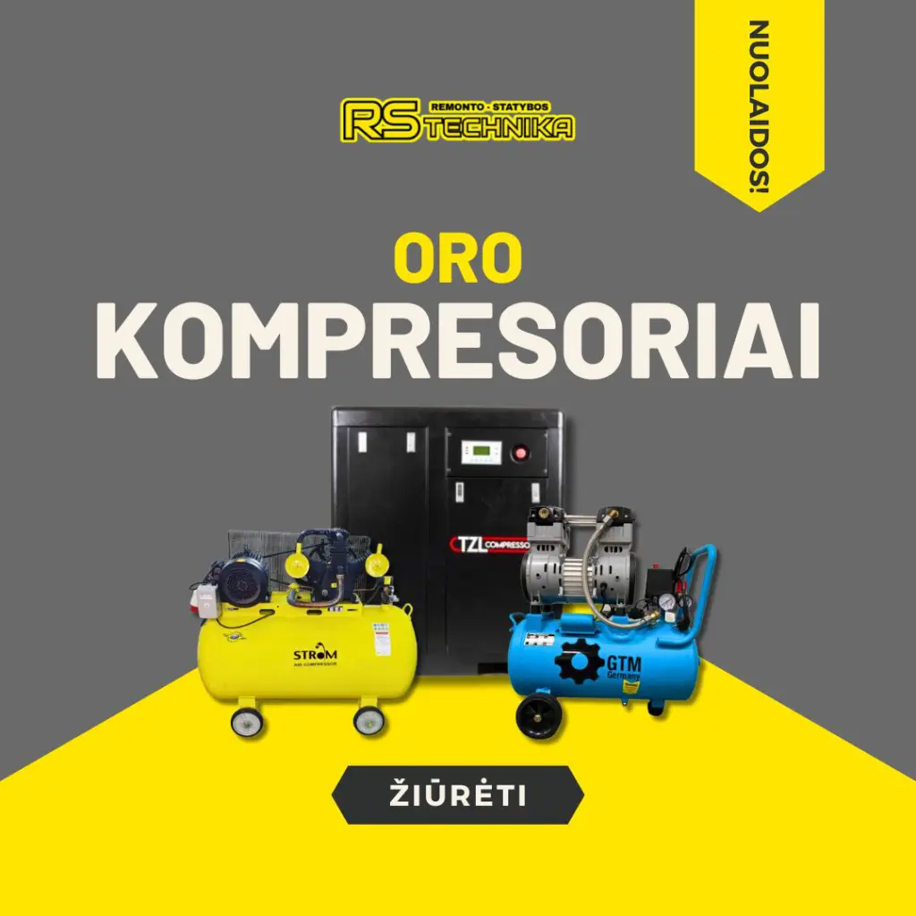 Oro kompresoriai | RS Technika