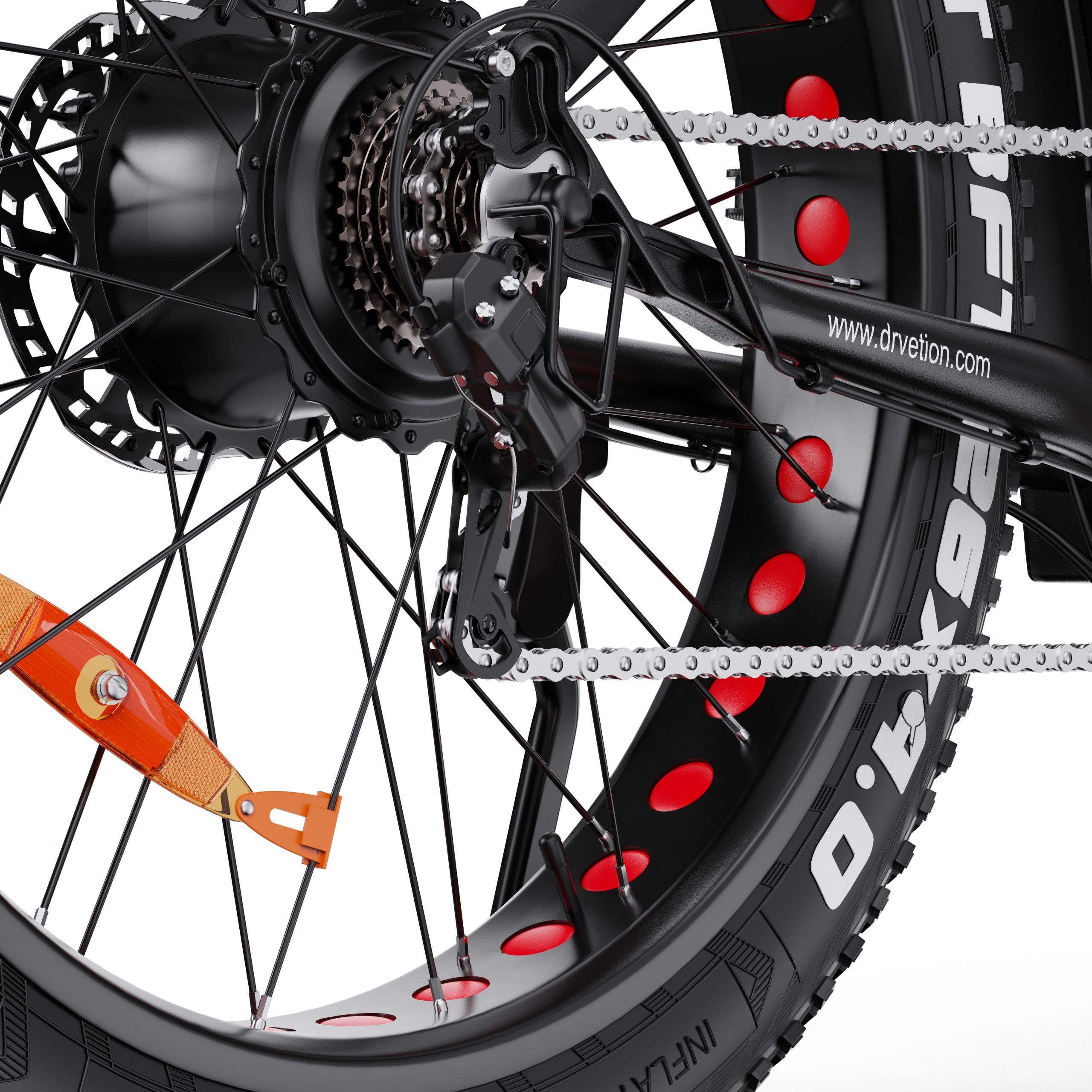 Elektrinis dviratis DRVETION CTR26 (1000 W) 15 Elektrinis dviratis DRVETION CTR26 (1000 W)