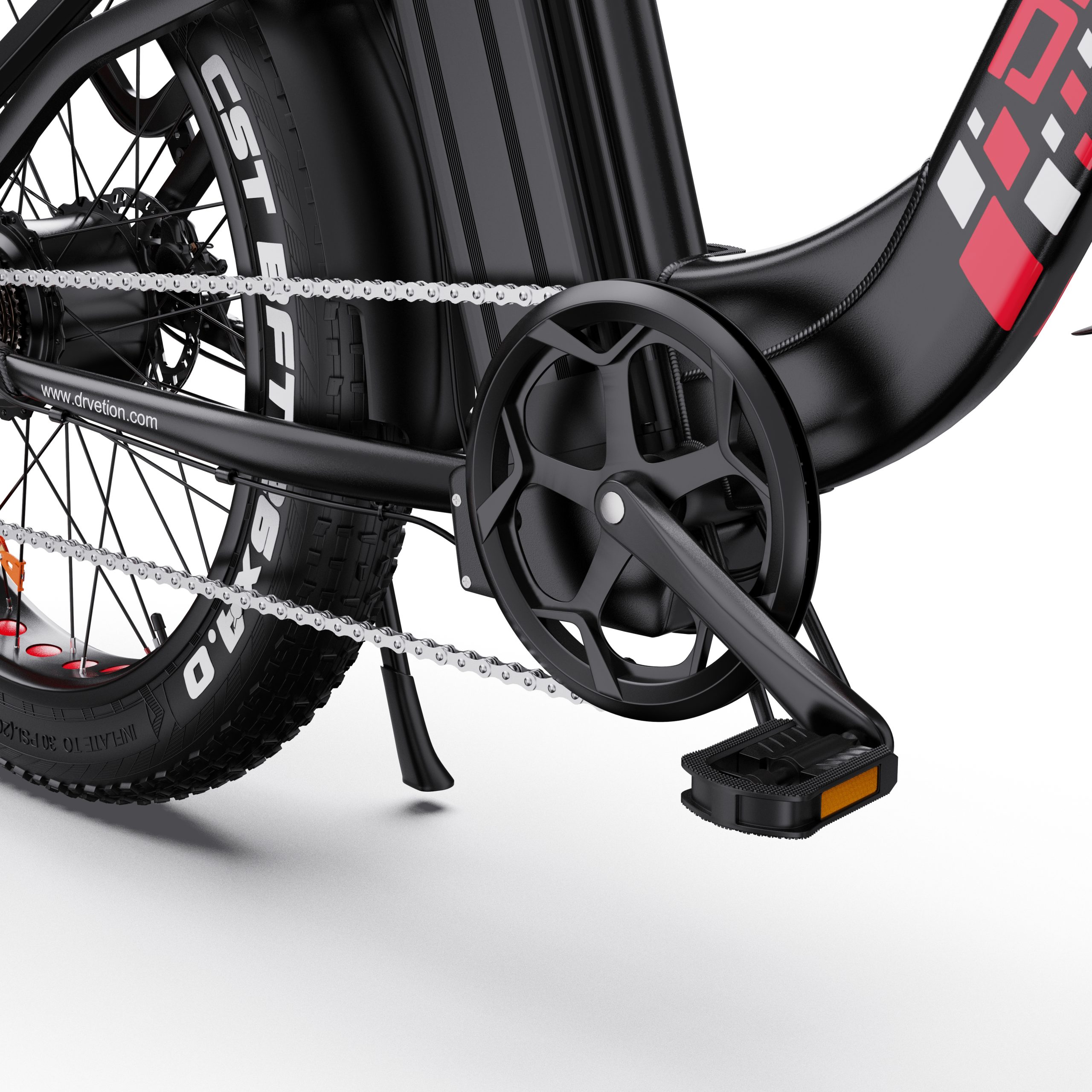 Elektrinis dviratis DRVETION CTR26 (1000 W) 9 Elektrinis dviratis DRVETION CTR26 (1000 W)