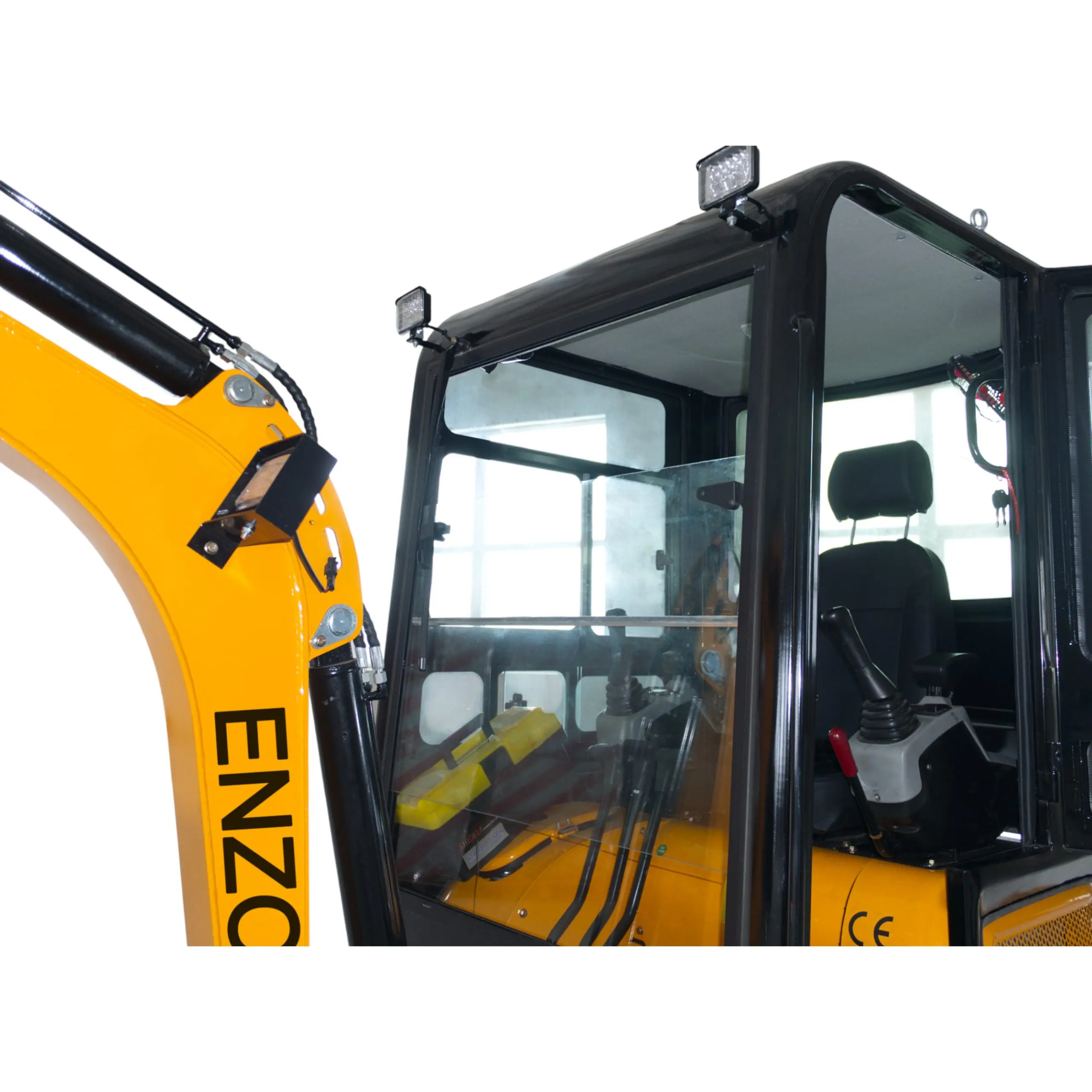 Mini ekskavatorius ENZO HT-20 (2 t, KUBOTA D902) [su kabina]