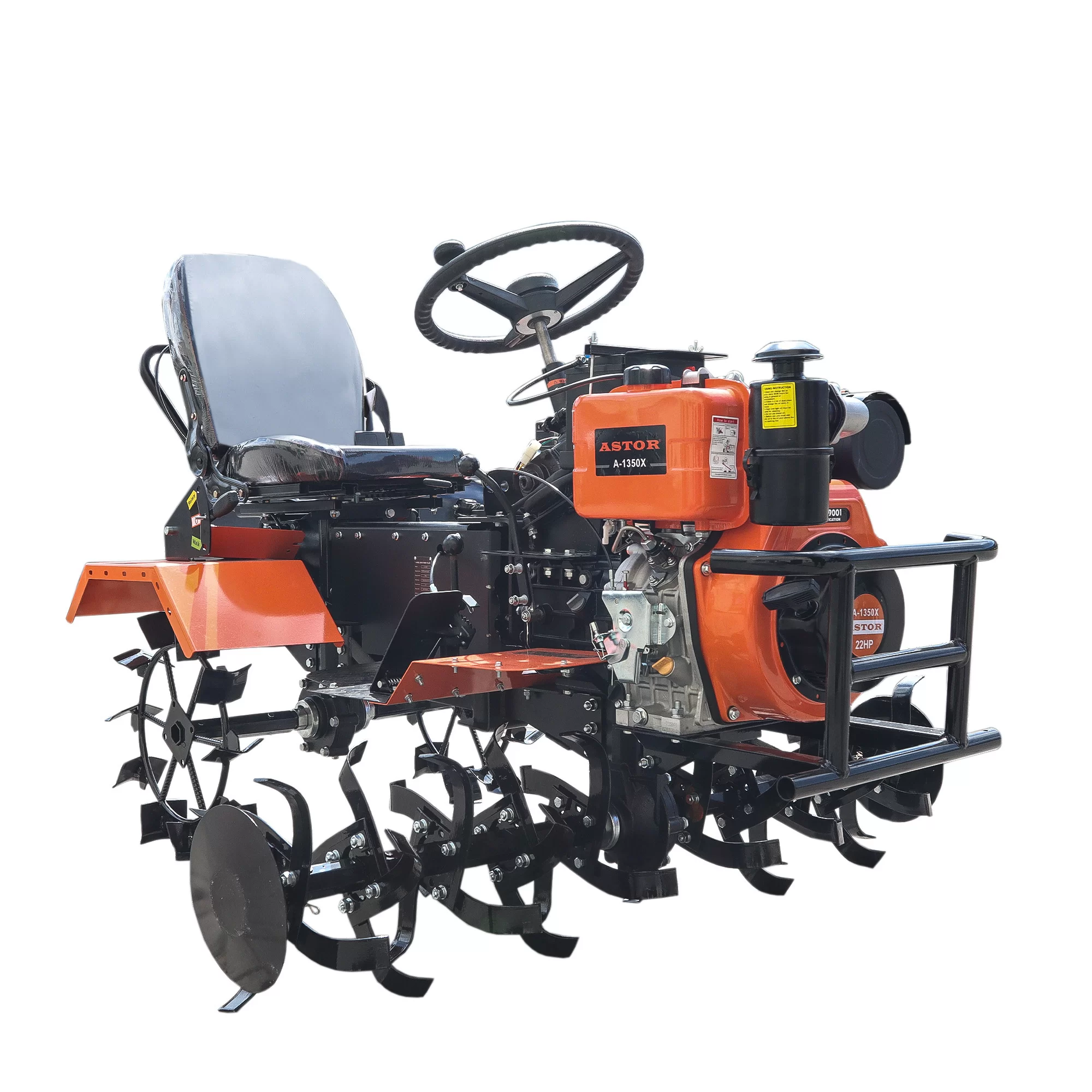 Mini traktorius RIDER R-1350X (16 kW, 4x4) 11 Mini traktorius RIDER R-1350X (16 kW, 4x4)