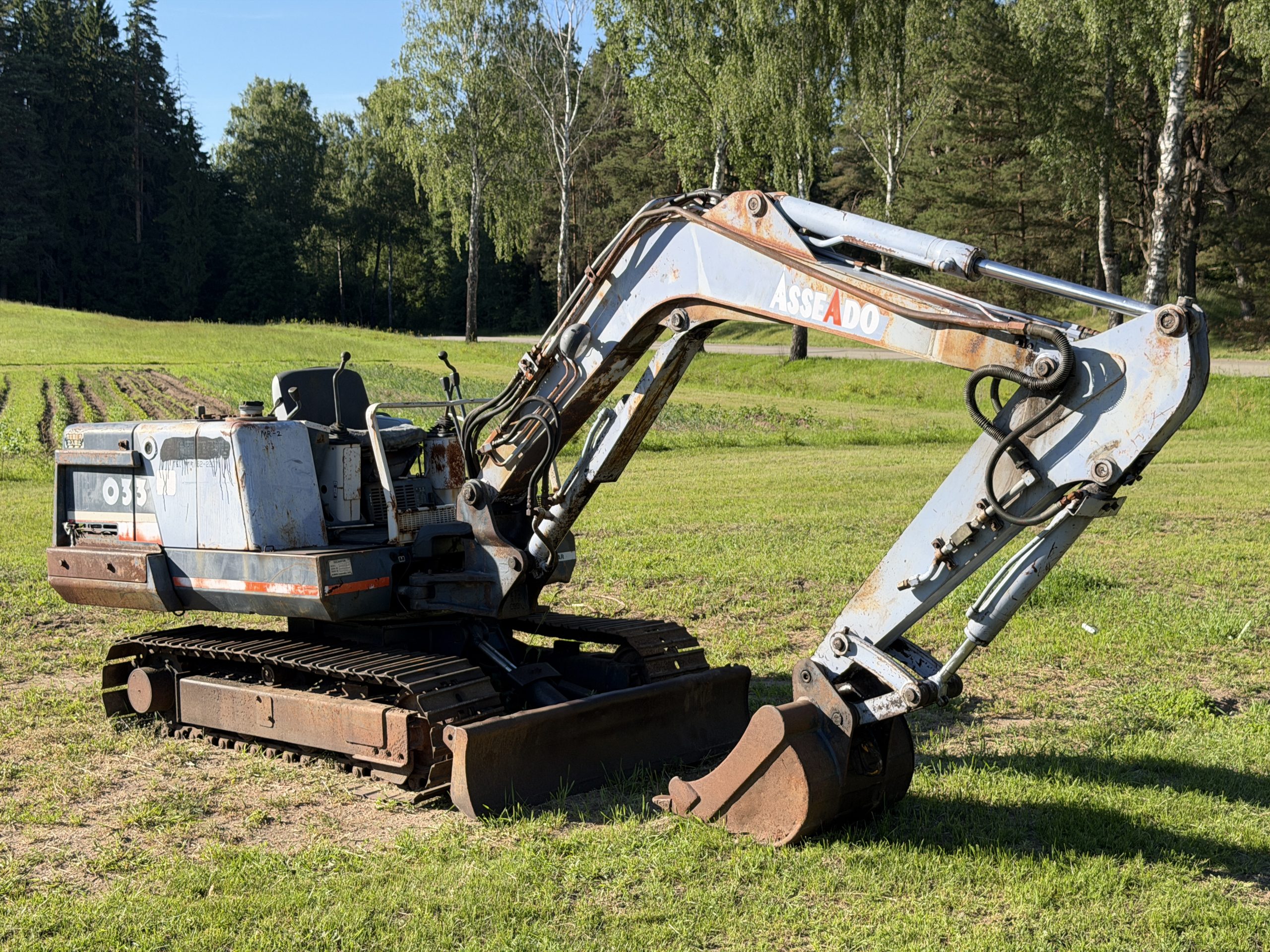 Naudotas ekskavatorius KUBOTA KH-033 (23 kW) 1 Naudotas ekskavatorius KUBOTA KH-033 (23 kW)