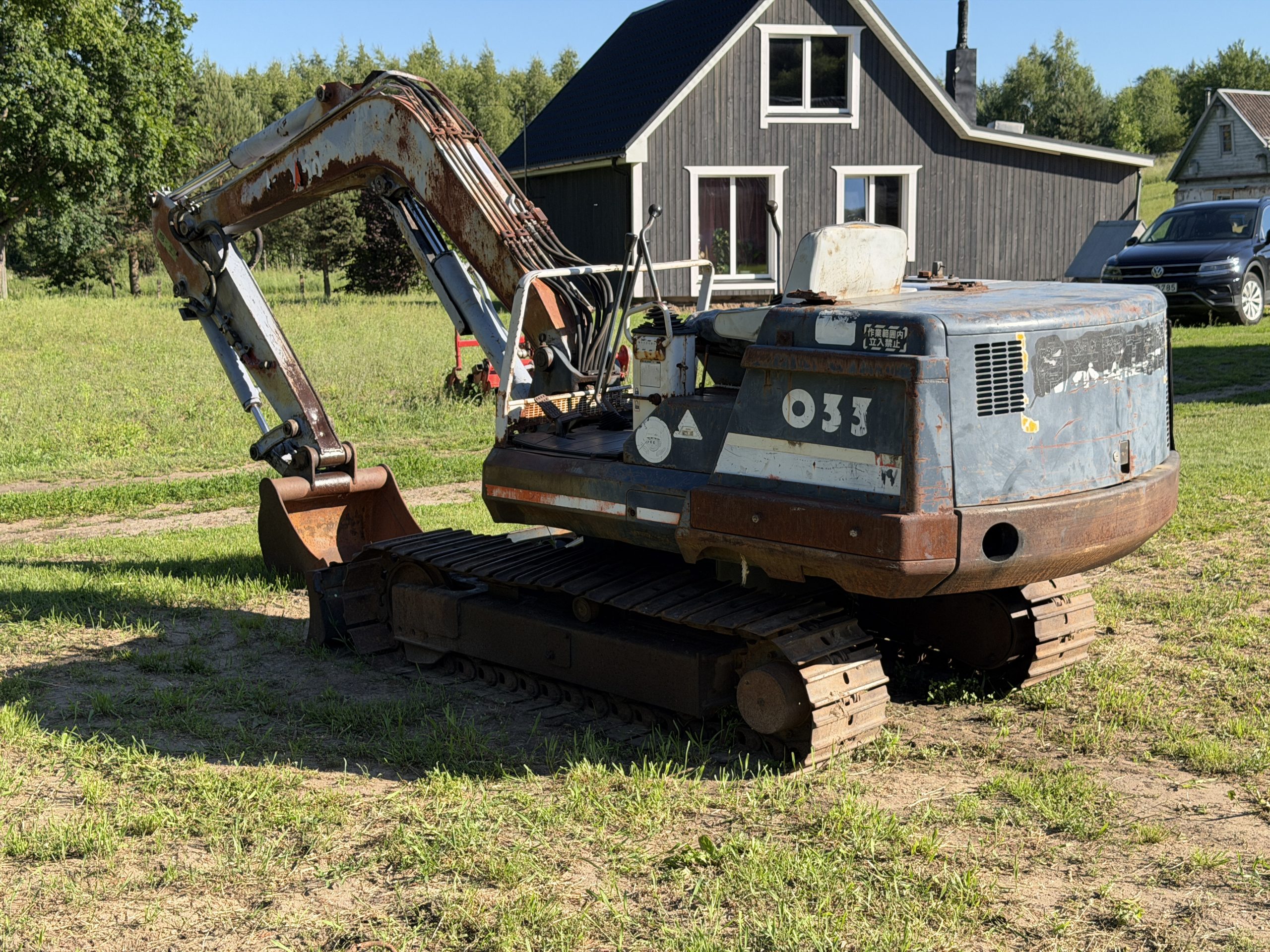 Naudotas ekskavatorius KUBOTA KH-033 (23 kW) 19 Naudotas ekskavatorius KUBOTA KH-033 (23 kW)