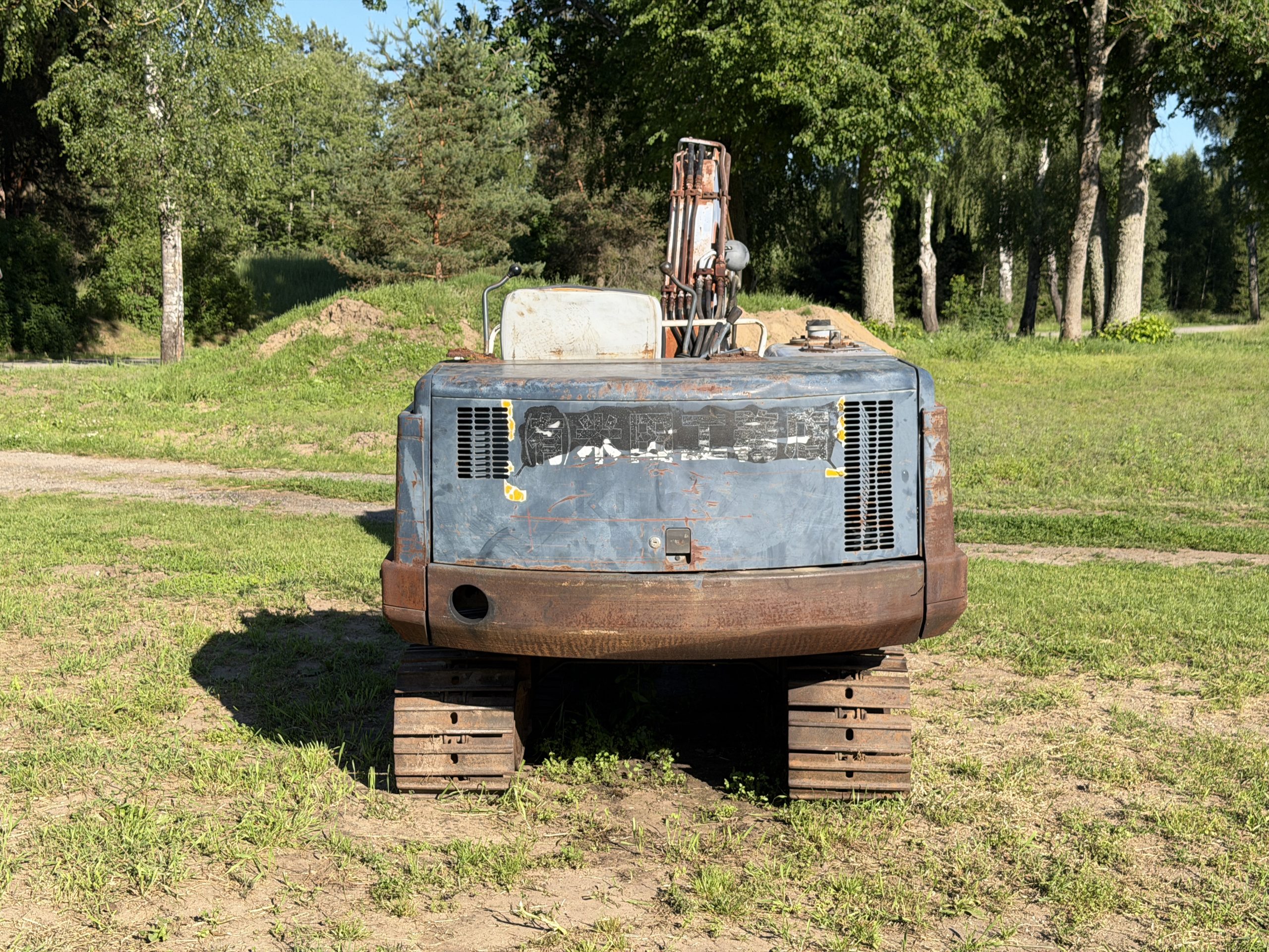 Naudotas ekskavatorius KUBOTA KH-033 (23 kW) 17 Naudotas ekskavatorius KUBOTA KH-033 (23 kW)