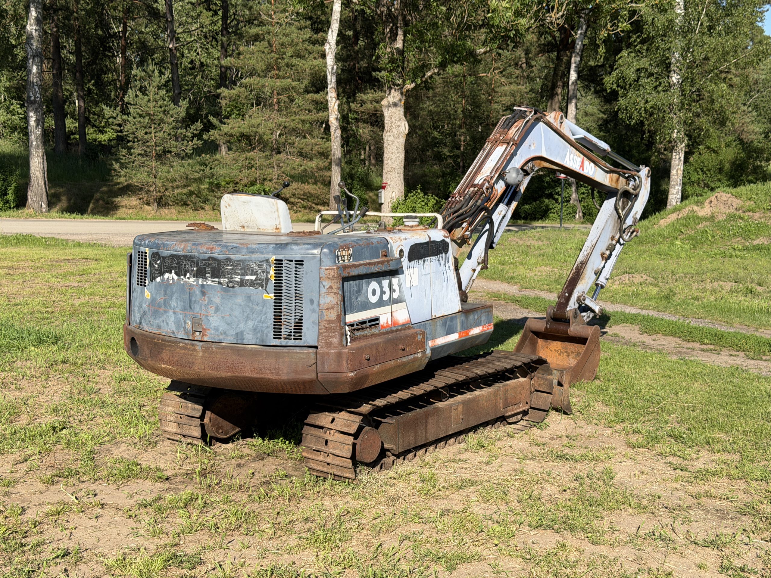 Naudotas ekskavatorius KUBOTA KH-033 (23 kW) 15 Naudotas ekskavatorius KUBOTA KH-033 (23 kW)
