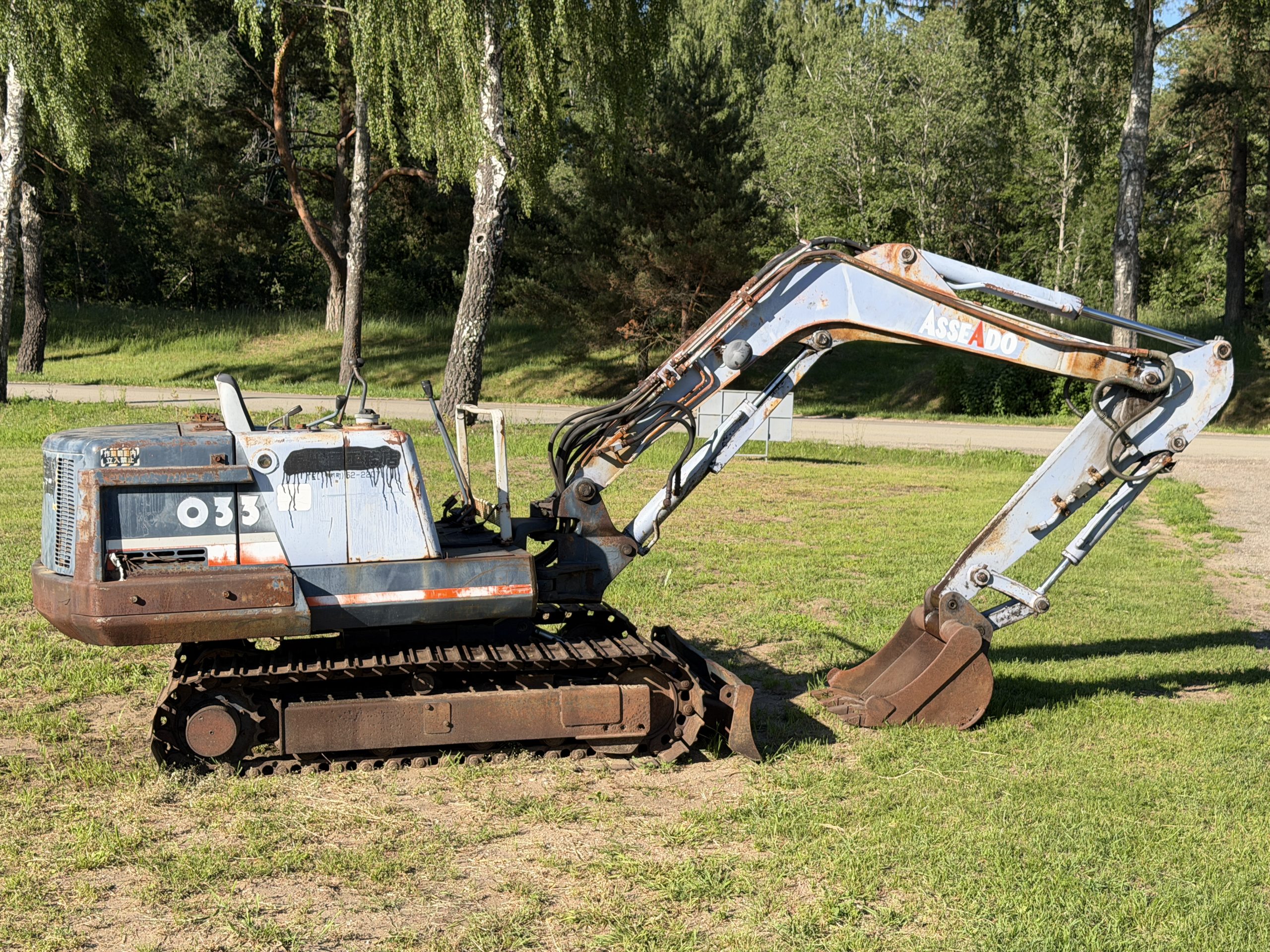 Naudotas ekskavatorius KUBOTA KH-033 (23 kW) 13 Naudotas ekskavatorius KUBOTA KH-033 (23 kW)