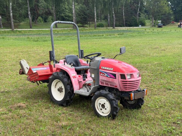 Naudotas traktorius YANMAR KE-2D (9 kW, su freza)
