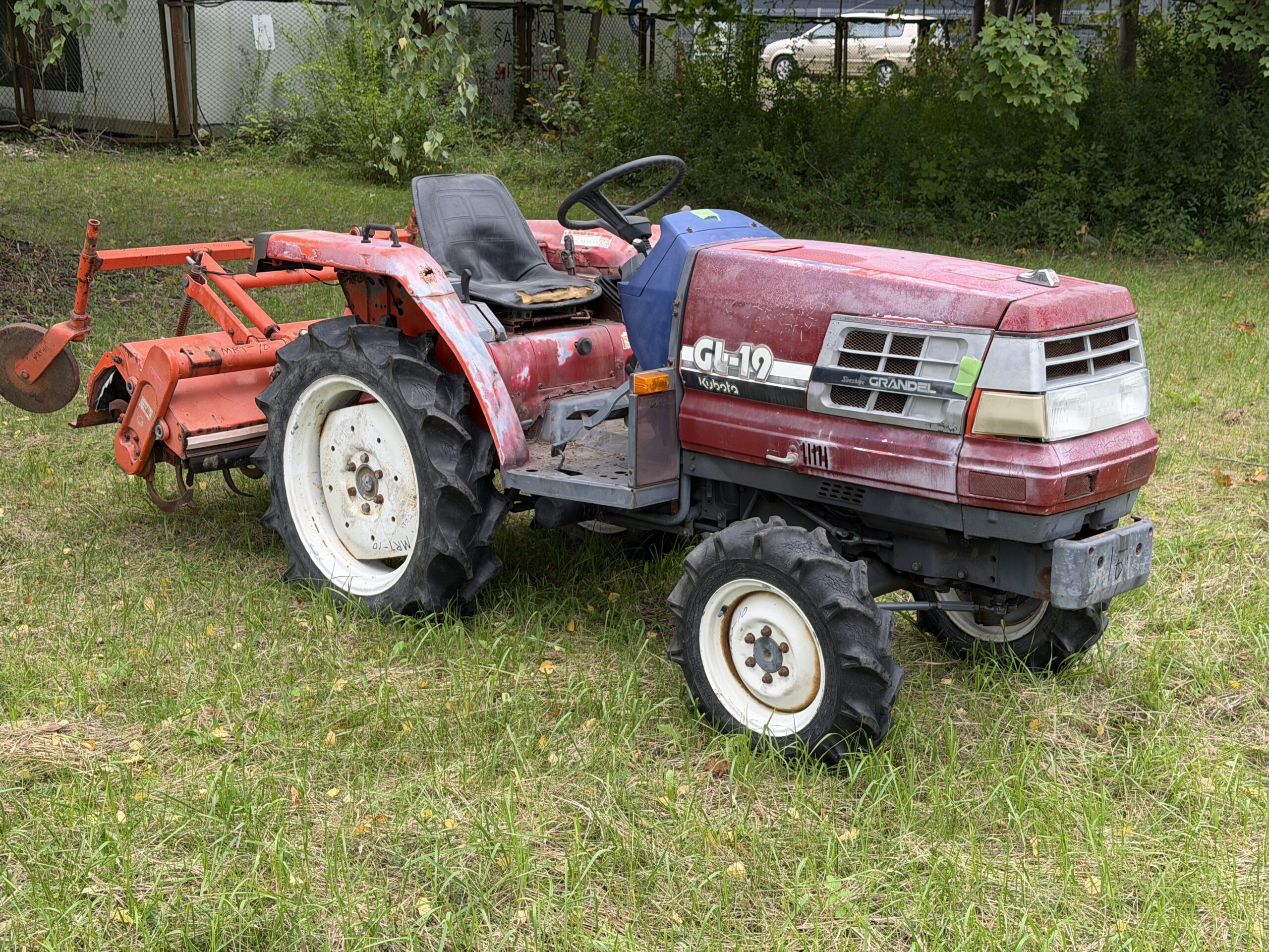 Naudotas traktorius KUBOTA GL19 (14 kW, su freza) 15 Naudotas traktorius KUBOTA GL19 (14 kW, su freza)