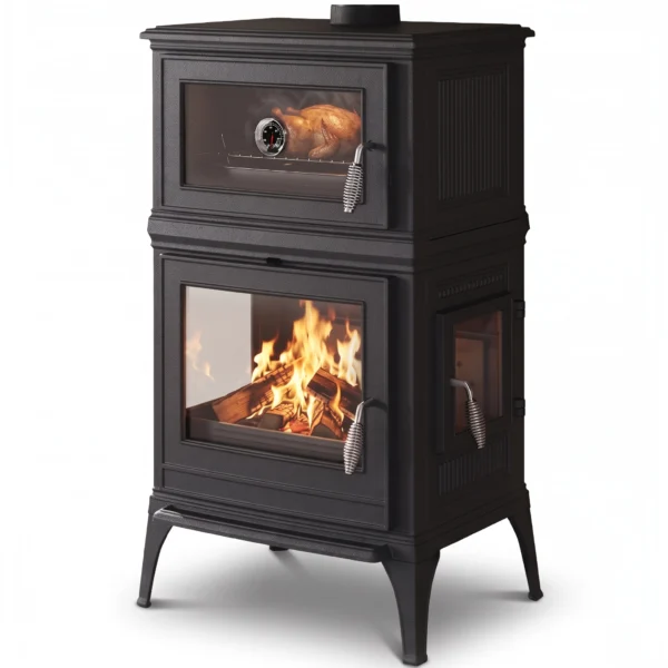 Ketaus krosnelė-viryklė su orkaite 900 NOVA OVEN (9 kW)